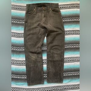 Wrangler brown denim 31 x 30 regular fit